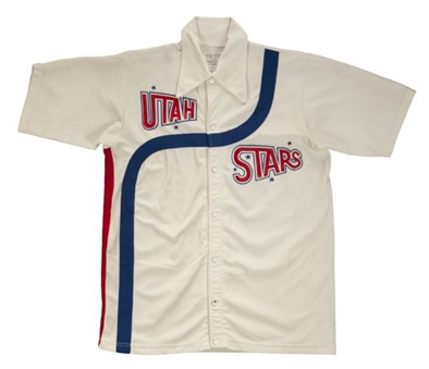 Utah Stars ABA Game Worn Shooting Shirt